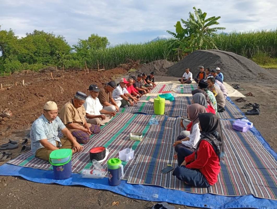 Selametan Pembangunan Gedung Koperasi Desa Merah Putih (KDMP) Desa Klumpit