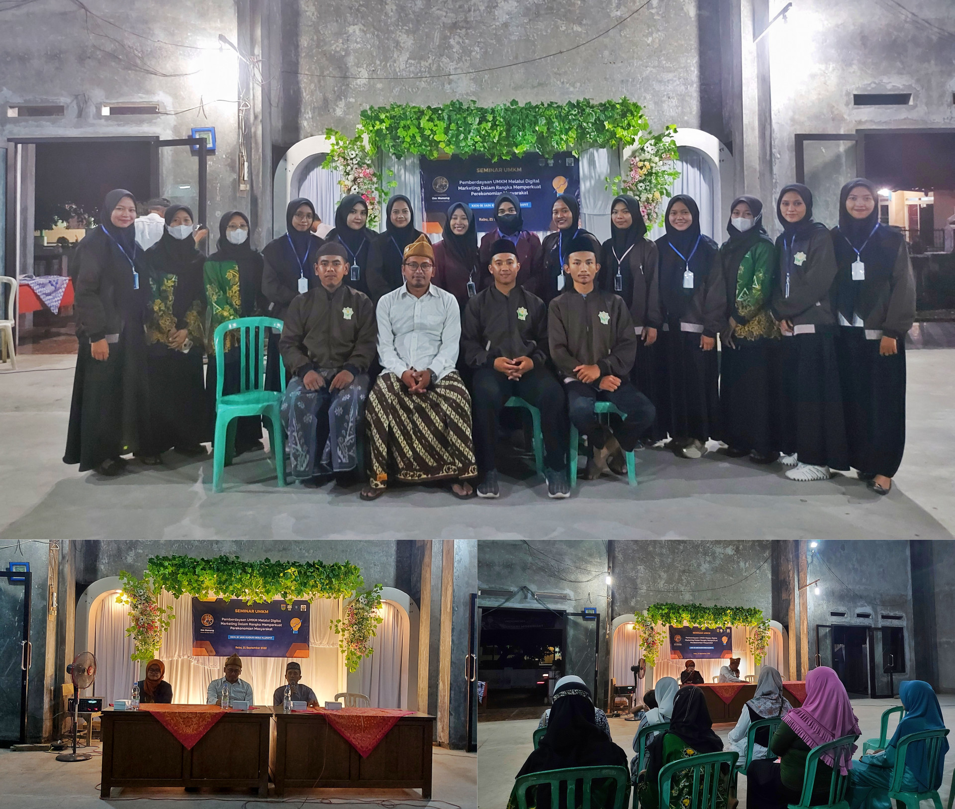 Seminar UMKM Mahasiswa KKN-IK IAIN Kudus: Pemberdayaan UMKM Melalui Digital Marketing Dalam Rangka Memperkuat Perekonomian Masyarakat